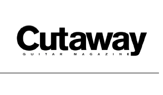 Cover and feature for CUTAWAY GUITAR MAGAZINE