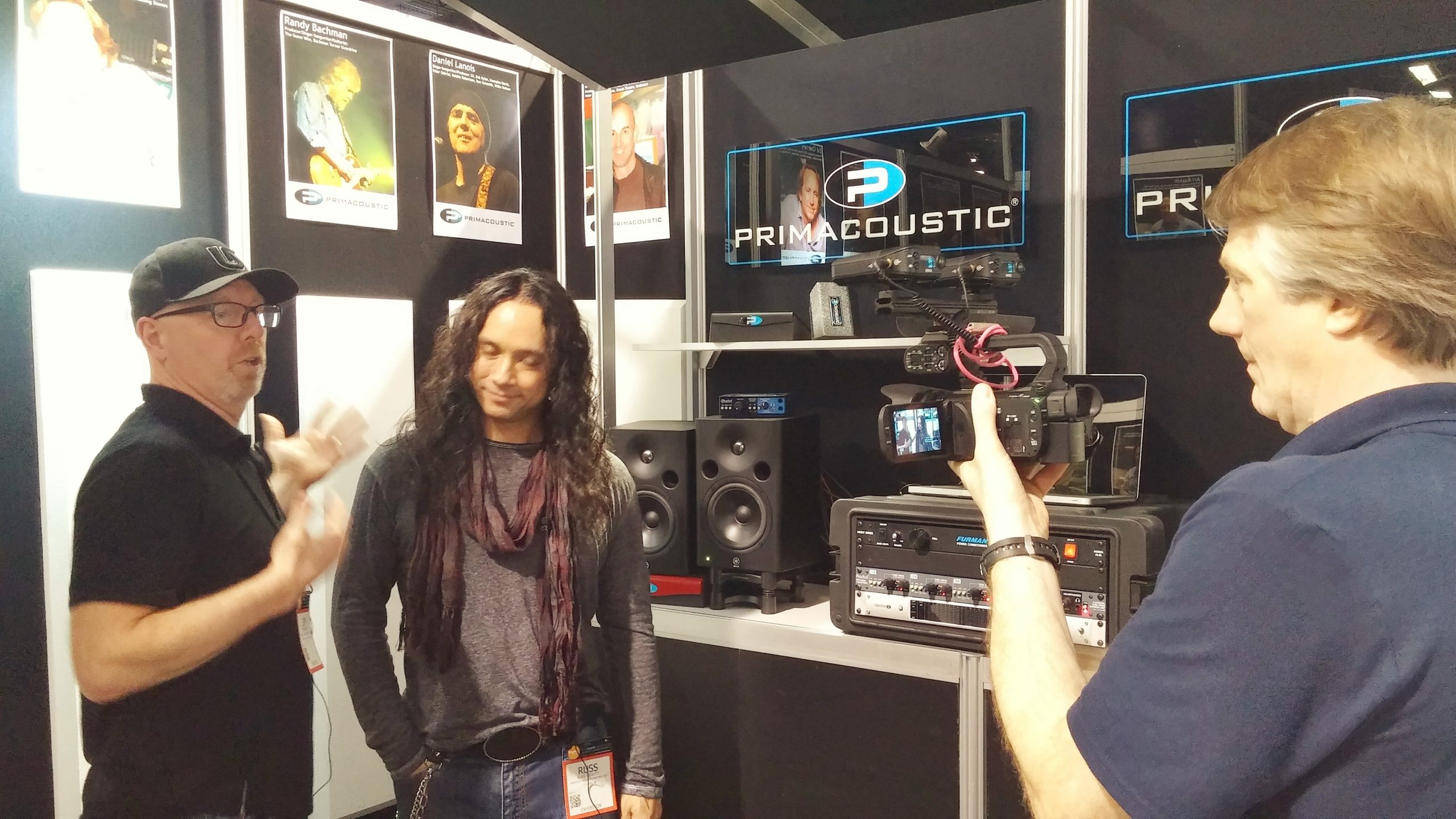 Interview at the Radial/Primacoustic booth at NAMM