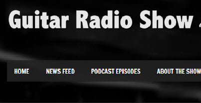 Featured on the Guitar Radio Show podcast