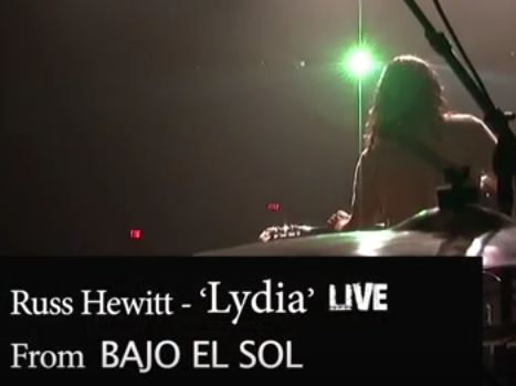 Video for ‘Lydia’  with extended ending solo from ‘Bajo El Sol’